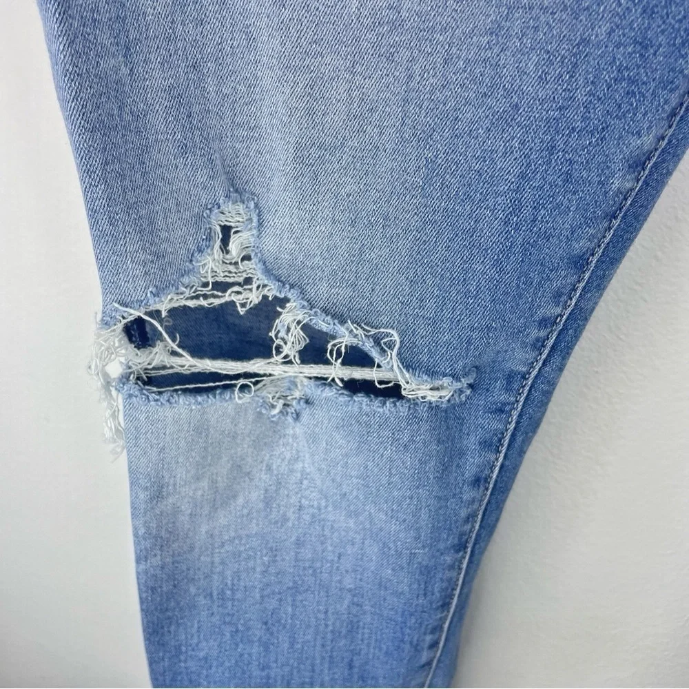 NEUW Barely Worn Men’s Destroyed Skinny Jeans Manufactured HolesTears Size 32 32